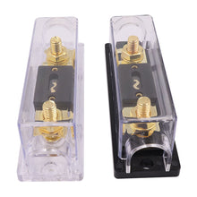 Load image into Gallery viewer, Car Auto Fuse Holder Bolt-on Fuse Automotive Audio Fuse Holders Fusible Link with 60A 80A 100A 200A 250A 300A
