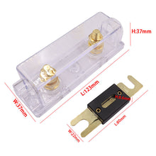 Load image into Gallery viewer, Car Auto Fuse Holder Bolt-on Fuse Automotive Audio Fuse Holders Fusible Link with 60A 80A 100A 200A 250A 300A

