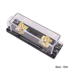 Load image into Gallery viewer, Car Auto Fuse Holder Bolt-on Fuse Automotive Audio Fuse Holders Fusible Link with 60A 80A 100A 200A 250A 300A
