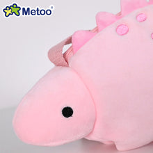 Load image into Gallery viewer, Metoo Animal Satchel with Strap Plush Doll Dinosaur Toys Cute Stuffed Animals for Girls Boys Baby Kid School Bag in Kindergarten
