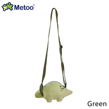 Load image into Gallery viewer, Metoo Animal Satchel with Strap Plush Doll Dinosaur Toys Cute Stuffed Animals for Girls Boys Baby Kid School Bag in Kindergarten
