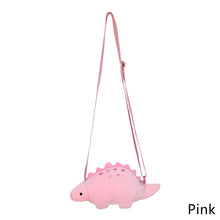 Load image into Gallery viewer, Metoo Animal Satchel with Strap Plush Doll Dinosaur Toys Cute Stuffed Animals for Girls Boys Baby Kid School Bag in Kindergarten
