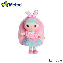 Load image into Gallery viewer, Metoo Plush Backpack with Strap Doll Toys Cute Stuffed Toy for Girls Baby Kid School Shoulder Bag in Kindergarten
