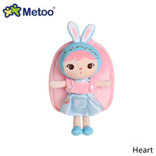 Load image into Gallery viewer, Metoo Plush Backpack with Strap Doll Toys Cute Stuffed Toy for Girls Baby Kid School Shoulder Bag in Kindergarten
