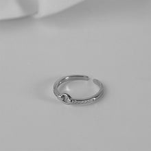 Load image into Gallery viewer, Fashion Niche Silver Circle Ring Opening Adjustable Alloy Ring Simple Ring Jewelry Accessory for Women
