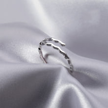 Load image into Gallery viewer, Simple Fashion Wave Ring Opening Adjustable Alloy Ring Niche Delicate Ring Women Jewelry Accessory
