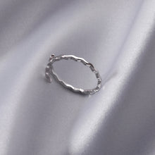 Load image into Gallery viewer, Simple Fashion Wave Ring Opening Adjustable Alloy Ring Niche Delicate Ring Women Jewelry Accessory
