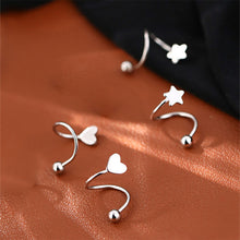 Load image into Gallery viewer, Star Love Rotating Earrings Temperamental Ear Studs Versatile Earrings Jewelry Accessory for Women
