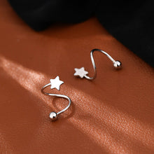 Load image into Gallery viewer, Star Love Rotating Earrings Temperamental Ear Studs Versatile Earrings Jewelry Accessory for Women
