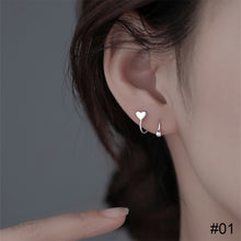 Load image into Gallery viewer, Star Love Rotating Earrings Temperamental Ear Studs Versatile Earrings Jewelry Accessory for Women

