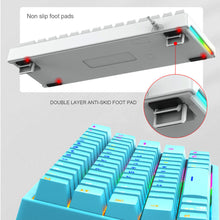 Load image into Gallery viewer, K620 Mini Gaming Mechanical Keyboard 61 Keys RGB Hotswap Type-C Wired Gaming Keyboard PBT Keycaps 60% Ergonomics Keyboards
