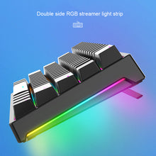 Load image into Gallery viewer, K620 Mini Gaming Mechanical Keyboard 61 Keys RGB Hotswap Type-C Wired Gaming Keyboard PBT Keycaps 60% Ergonomics Keyboards
