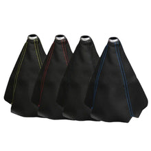 Load image into Gallery viewer, Universal Car Gear Shift Collars Carbon Fiber Auto Car Manual Stick Shifter Knob Gear Shift Boot PU Leather Cover Gaiter
