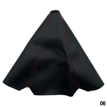 Load image into Gallery viewer, Universal Car Gear Shift Collars Carbon Fiber Auto Car Manual Stick Shifter Knob Gear Shift Boot PU Leather Cover Gaiter
