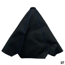 Load image into Gallery viewer, Universal Car Gear Shift Collars Carbon Fiber Auto Car Manual Stick Shifter Knob Gear Shift Boot PU Leather Cover Gaiter
