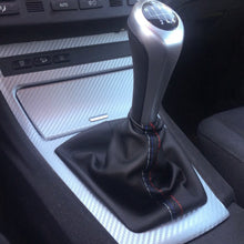 Load image into Gallery viewer, 2Pcs/Set Car Gear Shift Collars Manual Handbrake Gaiter Boot Leather Covers For BMW 3 Series E36 E46 E30 E34 M3 Z3 M Accessories
