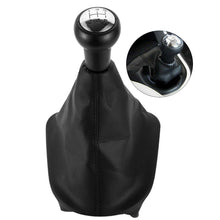 Load image into Gallery viewer, 5-Speed Gear Shift Knob Shifter Boot Collars Lever Stick Gaiter Boot Cover Interior Part For Peugeot 207 307 Citroen C3 C4 C5
