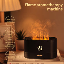 Load image into Gallery viewer, 180ML Simulation Flame Ultrasonic Air Humidifier USB Essential Oil Diffuser Home Office Air Freshener Fragrance Sooth Sleep Atomizer
