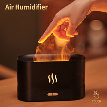 Load image into Gallery viewer, 180ML Simulation Flame Ultrasonic Air Humidifier USB Essential Oil Diffuser Home Office Air Freshener Fragrance Sooth Sleep Atomizer
