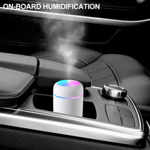 Load image into Gallery viewer, Portable Electric Air Humidifier Aroma Oil Diffuser USB Cool Mist Sprayer with Colorful Night Light for Home Car
