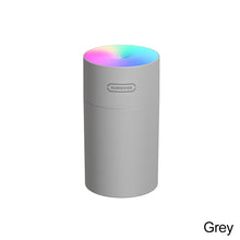 Load image into Gallery viewer, Portable Electric Air Humidifier Aroma Oil Diffuser USB Cool Mist Sprayer with Colorful Night Light for Home Car
