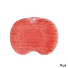 Load image into Gallery viewer, Exfoliating Shower Massage Scraper Bathroom Non-slip Bath Mat Back Massage Brush Silicone Foot Wash Body Cleaning Bathing Tool
