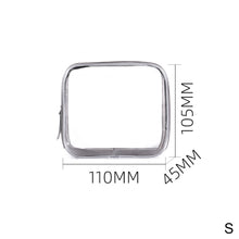 Load image into Gallery viewer, Women Travel Cosmetic Bag Waterproof PVC Transparent Woman Makeup Bags Portable Toiletry Storage Bag Organizer Box
