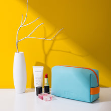 Load image into Gallery viewer, Women Travel Cosmetic Bag Waterproof Pu Cute Candy Colors Woman Makeup Bags Portable Toiletry Storage Bag Organizer Box
