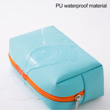Load image into Gallery viewer, Women Travel Cosmetic Bag Waterproof Pu Cute Candy Colors Woman Makeup Bags Portable Toiletry Storage Bag Organizer Box
