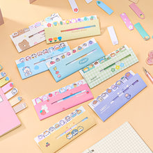 Load image into Gallery viewer, Kawaii Memo Pad Bookmarks Creative Cute Bear Cat Dog Sticky Notes Index Posted It Planner Stationery Paper Stickers
