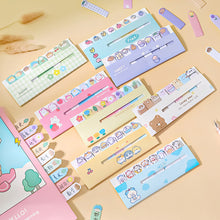Load image into Gallery viewer, Kawaii Memo Pad Bookmarks Creative Cute Bear Cat Dog Sticky Notes Index Posted It Planner Stationery Paper Stickers
