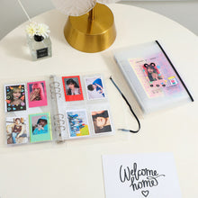 Load image into Gallery viewer, A5 Kpop Binder Photocards Holder Ins Polaroid Album Book Album Heart Photo Card Album Student School Stationery
