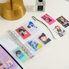 Load image into Gallery viewer, A5 Kpop Binder Photocards Holder Ins Polaroid Album Book Album Heart Photo Card Album Student School Stationery
