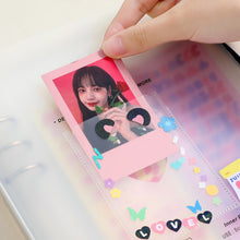 Load image into Gallery viewer, A5 Kpop Binder Photocards Holder Ins Polaroid Album Book Album Heart Photo Card Album Student School Stationery
