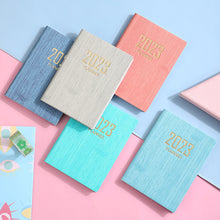Load image into Gallery viewer, 2023 A7 Mini Notebook 365 Days Portable Pocket Notepad Daily Weekly Agenda Planner Notebooks Stationery Office School Supplies
