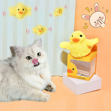 Load image into Gallery viewer, Flapping Duck Cat Toys Interactive Electric Bird Toys Washable Cat Plush Toy With Catnip Vibration Sensor Cats Game Toy Kitten
