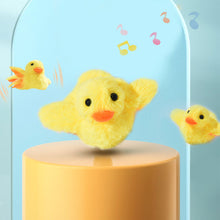 Load image into Gallery viewer, Flapping Duck Cat Toys Interactive Electric Bird Toys Washable Cat Plush Toy With Catnip Vibration Sensor Cats Game Toy Kitten
