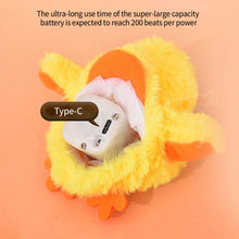 Load image into Gallery viewer, Flapping Duck Cat Toys Interactive Electric Bird Toys Washable Cat Plush Toy With Catnip Vibration Sensor Cats Game Toy Kitten
