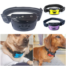 Load image into Gallery viewer, Electric Ultrasonic Pet Dog Anti Barking Device USB Charging Dogs Training Collar Dog Stop Barking Vibration Anti Bark Collar Waterproof
