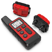 Load image into Gallery viewer, Electric Dog Training Collar Waterproof Pet Remote Control Anti Barking Device Rechargeable 500m with Shock Vibration Sound Flashlight

