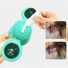 Load image into Gallery viewer, Funny Cat Toy Spinning Windmill with LED Ball Catnip Scratch Hair Brush Intelligence Training Suction Cup Cats Spinner Toy
