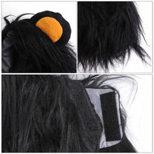 Load image into Gallery viewer, Pet Halloween Hat Cute Lion Mane Cat Wig Hat Dogs Cat Funny Costume Decor Accessories Lion Wig Fancy Hair Cap Pet Supplies
