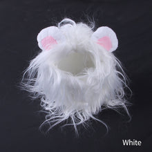 Load image into Gallery viewer, Pet Halloween Hat Cute Lion Mane Cat Wig Hat Dogs Cat Funny Costume Decor Accessories Lion Wig Fancy Hair Cap Pet Supplies

