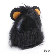 Load image into Gallery viewer, Pet Halloween Hat Cute Lion Mane Cat Wig Hat Dogs Cat Funny Costume Decor Accessories Lion Wig Fancy Hair Cap Pet Supplies
