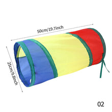 Load image into Gallery viewer, Pet Cat Tunnel Toys Foldable Pet Kitty Training Interactive Fun Toy For Cats Rabbit Small Animal Play Tunnel Tube
