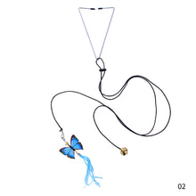 Load image into Gallery viewer, Interactive Cat Toy Hanging Clip Plush Simulation Mouse Retractable Door Hanging Elastic Funny Cats Stick Teaser Toys Pet Supplies
