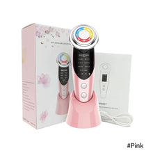 Load image into Gallery viewer, Multi-functional Eye Lifting Tighten Massage Vibration Skin Rejuvenation Device Cleaner LED Light Beauty Instrument
