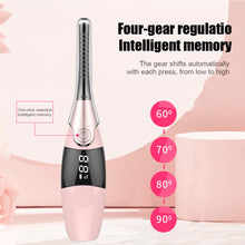 Load image into Gallery viewer, Electric Digital Display USB Charging Intelligent Heated Eyelash Curler Two-speed Temperature Control Lasting Shaping Tool
