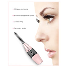 Load image into Gallery viewer, Electric Digital Display USB Charging Intelligent Heated Eyelash Curler Two-speed Temperature Control Lasting Shaping Tool
