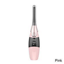 Load image into Gallery viewer, Electric Digital Display USB Charging Intelligent Heated Eyelash Curler Two-speed Temperature Control Lasting Shaping Tool

